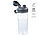 Speeron BPA-freie Sport-Trinkflasche, 700 ml, auslaufsicher, transparent Speeron Sport-Trinkflaschen für Fahrrad-Halterungen