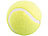 Speeron 24er-Set Tennisbälle, 65 mm für Fortgeschrittene, gelb, mit Tragenetz Speeron Tennisbälle