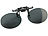 Speeron Sonnenbrillen-Clip "Oval" für Brillenträger, polarisiert Speeron Polarisierende Sonnenbrillen-Clips für Brillenträger
