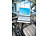 Lescars Universal-Notebook-Kfz-Halterung mit Kamerastativ Lescars Notebook KFZ-Halterungen