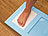 Your Design Großer Baby-Hand- und Fußabdruck-Bilderrahmen "Handprint", hellblau Your Design Rahmen für Babyfotos und Hand-/Fußabdrücke