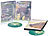 PEARL Doppel-CD-/DVD-Hüllen schwarz 10er-Pack PEARL CD- / DVD-Hüllen