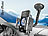 Lescars Kfz-Halterung mit Schwanenhals für Smartphone, Navi und Handy Lescars Kfz-Universal-Schwanenhals-Halterungen