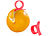 PEARL Orangenschäler "Super-Fix" im 2er-Set PEARL Orangenschäler