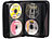 Xcase CD/DVD/BD-Tasche für 120 CD/DVD/BDs Xcase