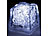Lunartec LED-Leucht-Eiswürfel, weiß, 10er-Pack Lunartec LED-Deko-Eiswürfel