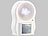 Lunartec 2er-Set LED-Leuchten mit Bewegungs- und Dämmerungssensor Lunartec Batterie-Wandleuchten mit Bewegungsmelder & Dämmerungssensoren