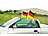 PEARL Autofahnen-Set "Deutschland", 2er-Set PEARL