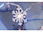 Lunartec Motiv-Lichterkette "Snow", 20 Schneeflocken, 3m Lunartec LED-Lichterketten