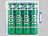 tka Köbele Akkutechnik Hochleistungs-Schnell-Ladegerät mit Display und 4 NiMH-Akkus Typ AAA tka Köbele Akkutechnik Akku-Schnell-Ladegeräte mit USB-Ladeports
