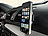 Lescars Magnet Halter für Handys und Smartphones Lescars Universal Auto-Magnet-Halterungen