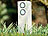 Lunartec Solar-Tower Gartenlicht "DUO" mit 2 LED-Spots Lunartec