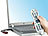 auvisio Fernbedienung "MCE" mit Mausfunktion für PC & Notebook auvisio PC-Fernbedienungen mit Maus-Funktion