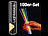 PEARL 100er-Set Lightsticks (Knicklichter) in 5 Farben, jeweils 20 x 0,5 cm PEARL Knicklichter