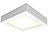mlight LED-Ein-/Unterbau-Panel, quadratisch, dimmbar, warmweiß, 6 W, 380 lm mlight LED-Einbau- und Unterbau-Panele