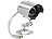 VisorTech Wetterfeste Farb-Überwachungskamera (refurbished) VisorTech Überwachungskameras (BNC-Kabel)