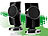 auvisio Designer-Aktiv-Lautsprecher mit USB-Stromversorgung, 12 Watt auvisio PC-Lautsprecher, Stereo, USB