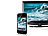 auvisio HDMI-Video-Adapter iPhone/iPad an LCD-TV/Beamer, Full HD auvisio Video-Übertragungen (Dock-Connector)