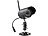 VisorTech Digitales PC-Funk-Überwachungssystem mit Infrarot-Kamera VisorTech Funk-Überwachungssysteme mit USB-Empfängern