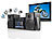 auvisio Micro-Stereoanlage mit DVD/ USB/ SD-Karte "MHX-540.DVD", 60 W auvisio Micro-Stereoanlagen