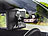 Somikon DVR-HD-Cockpitkamera "MDV-2700.HD" mit Navi-Halterung Somikon Dashcams (HD)