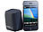 auvisio Portabler Bluetooth-Aktiv-Lautsprecher MSS-100.bt auvisio