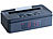 auvisio Radio-Wecker mit Bluetooth, MP3-Player, Klinke (Versandrückläufer) auvisio Lautsprecher mit FM-Radios und Bluetooth
