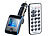 auvisio Bluetooth-Freisprecher mit FM-Transmitter FMX-550.BT v.2 KFZ auvisio FM-Transmitter mit Blutooth Freisprecher