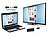 TVPeCee HDMI-Stick MMS-895mira, Miracast & iOS-Mirroring (Versandrückläufer) TVPeCee Streaming-Empfänger für Miracast, DLNA & AirPlay