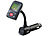 auvisio FM-Transmitter mit Bluetooth-Freisprecher FMX-560.BT Kfz/Auto auvisio FM-Transmitter & Freisprecher mit MP3-Player & USB-Ladeports