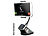 auvisio FM-Transmitter für Smartphones FMX-500.fs mit Schwanenhals KFZ auvisio FM-Transmitter mit SD-Card Slots und MP3-Wiedergaben