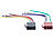 Creasono Umrüstadapter-Set ISO Lautsprecher/Strom Creasono ISO-Anschluss-Stecker für Autoradios