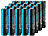 PEARL 20er-Set Super-Alkaline-Batterien Typ AAA / Micro, 1,5 Volt PEARL Alkaline-Batterie Micro (AAA)