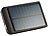 revolt Solar-Powerbank mit 2000 mAh für iPhone, Handy & MP3-Player revolt USB-Solar-Powerbanks