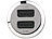 revolt Kfz-USB-Ladegerät mit 2 Ports, für 12/24 Volt, 4,8 A, 24 Watt revolt