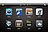 Creasono 7" Touchscreen DVD-Autoradio mit Navigation D-A-CH Creasono 1-DIN Festeinbau-Navi / -Autoradios