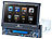 Creasono 7" Touchscreen DVD-Autoradio mit Nav. Europa (refurbished) Creasono 1-DIN Festeinbau-Navi / -Autoradios