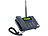simvalley communications GSM-Telefon TTF-402 mit SMS-Funktion und Akku-Betrieb simvalley communications GSM-Tischtelefone