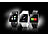 simvalley MOBILE Handy-Uhr PW-315.touch mit Uhr und Mediaplayer (refurbished) simvalley MOBILE Handy-Uhren