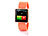 simvalley MOBILE Handy-Uhr PW-315.touch Orange Handy/Uhr/Mediaplayer simvalley MOBILE Handy-Uhren