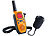 simvalley communications PMR-Funkgeräte-Set im Koffer WT-100.nr, Notruf, bis 10 km simvalley communications Walkie-Talkies