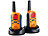 simvalley communications PMR-Funkgeräte-Set im Koffer WT-100.nr, Notruf, bis 10 km simvalley communications Walkie-Talkies