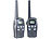 simvalley communications Profi-Walkie-Talkie-Set, bis 10 km, VOX, Akkus, USB-Ladeport, 2er-Set simvalley communications Walkie-Talkies
