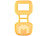 Funkgerät: simvalley Front-Blende für Walkie-Talkie WT-505, gelb