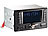 Creasono 2-DIN-MP3-Autoradio CAS-4380.bt mit RDS, Bluetooth, USB & SD, 4x 45 W Creasono 2 DIN Autoradios