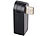 Xystec Kompakter USB-2.0-Hub mit 3 Ports, 270° drehbar Xystec USB 2.0 Hubs