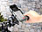Callstel Fahrradhalterung mit Gummifixierung für Smartphones bis 13,9 cm (5,5") Callstel Fahrrad-Halterungen für iPhones & Smartphones