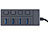 Xystec USB-3.0-Hub mit 4 Ports, einzeln schaltbar, bis 5 Gbit/s Xystec