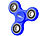 newgen medicals 3-seitiger Hand-Spinner mit hochwertigem ABEC-7-Kugellager, blau newgen medicals