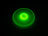 PEARL 3-seitiger Hand-Spinner "Glow in the Dark" mit ABEC-7-Kugellager, grün PEARL Nachleuchtende Hand-Spinner